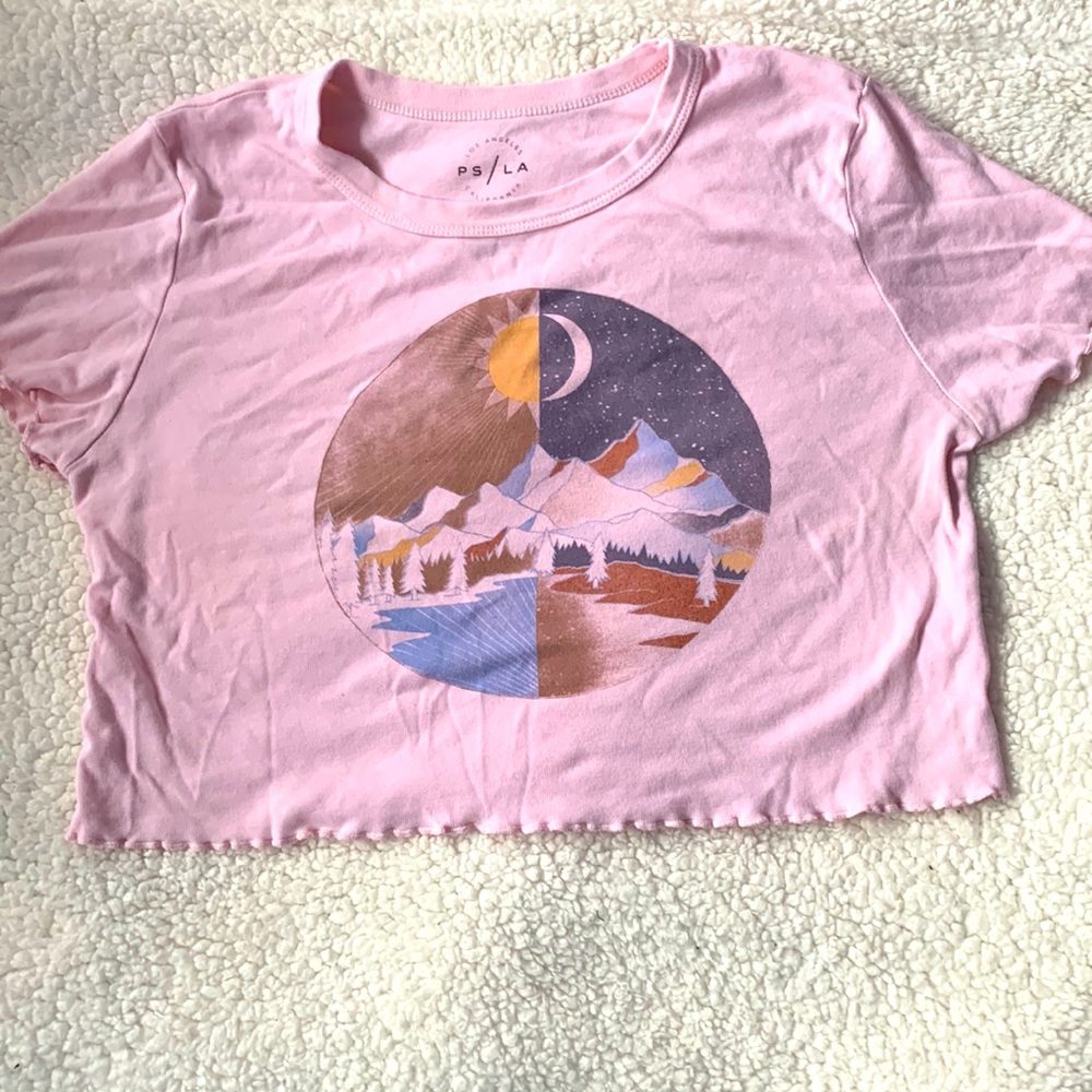 Pink PS/LA crop top! 💕
